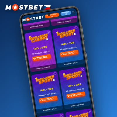 Mostbet bonus za registraci v podobě free betu na sportovní utkání