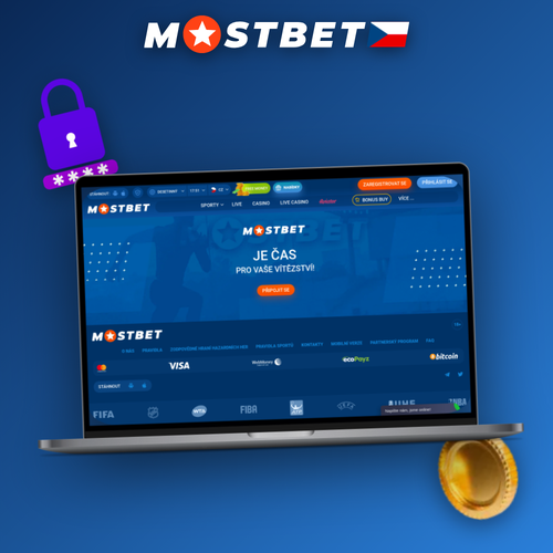 Mostbet tipy na výhru: hráč u notebooku s grafy sázek a zápisníkem