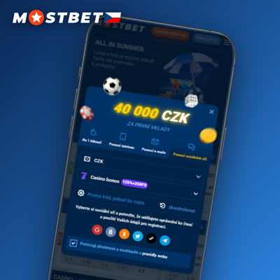 Mostbet casino registrace přes telefon – SMS kód bez nutnosti pamatovat heslo