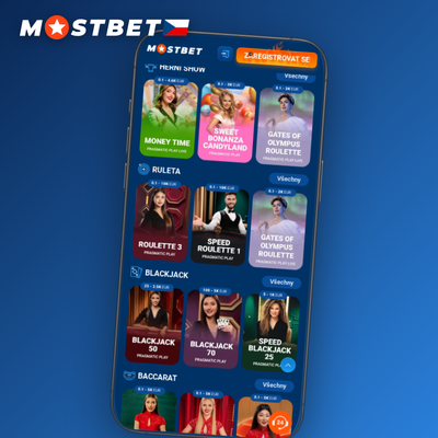 Uvítací bonus 125 % na první vklad v Mostbet kasinu